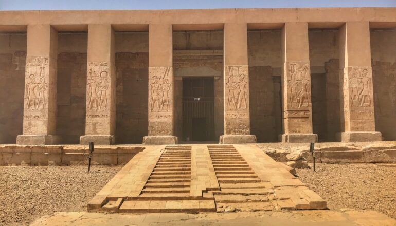 Temple of Seti I in Abydos