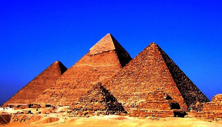 THE EGYPTIAN PYRAMIDS